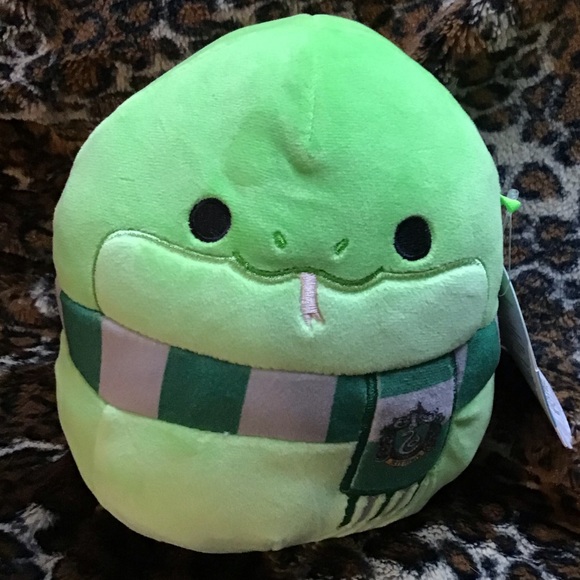 NWT SQUISHMALLOW SLYTHERIN SNAKE HARRY POTTER COLLECTION 8” - Picture 1 of 8